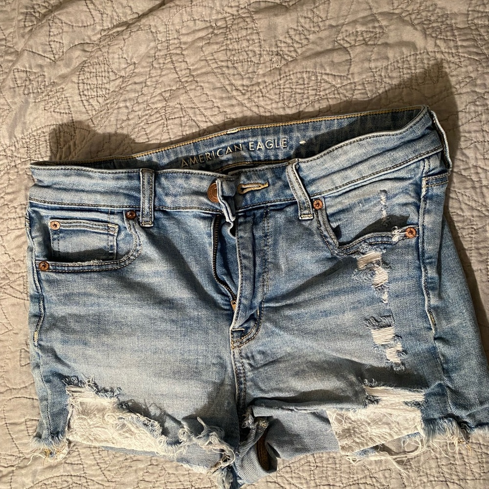 American eagle jean shorts